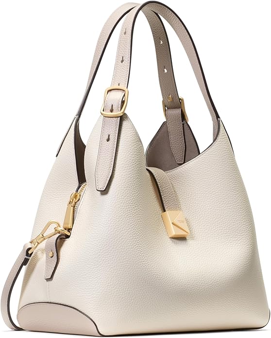 Retro-Style Decorative Crossbody Tote Bag Cashew Milk Multi